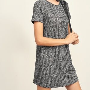 A&F // Ribbed Sweater T-Shirt Dress